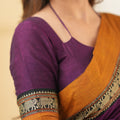 Purple Narayanpet Cotton Saree