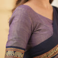 Lavender  Narayanpet Cotton Saree