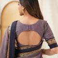 Lavender  Narayanpet Cotton Saree