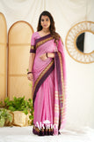 Pink Color  Narayanpet Cotton Saree