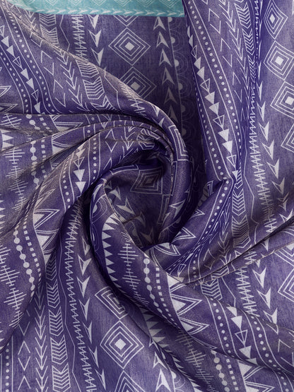 premium Design LInen Cotton Saree