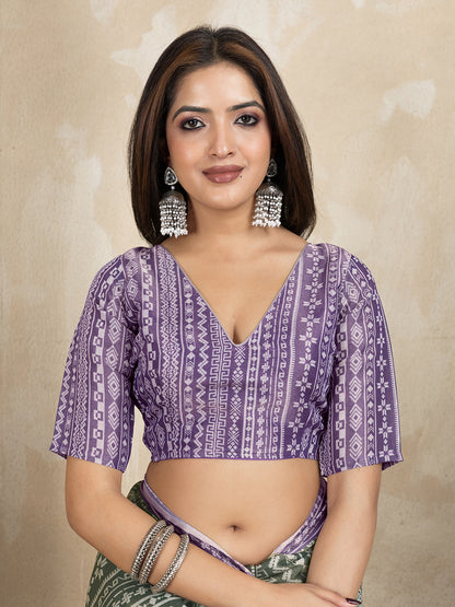 premium Design LInen Cotton Saree