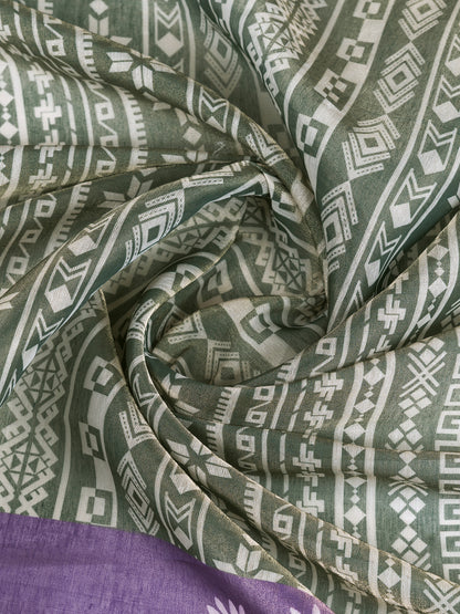 premium Design LInen Cotton Saree