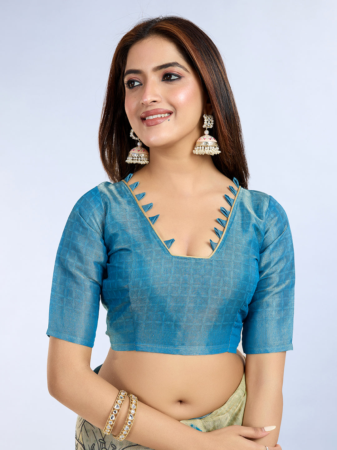 premium Design LInen Cotton Saree