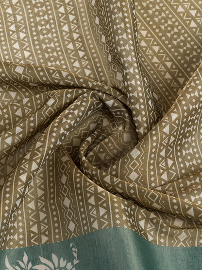premium Design LInen Cotton Saree