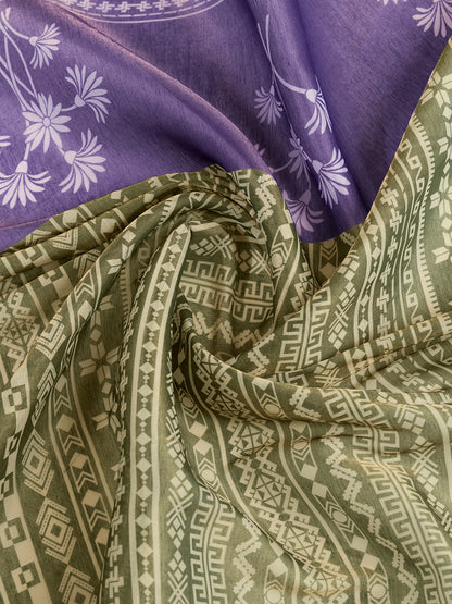 premium Design LInen Cotton Saree