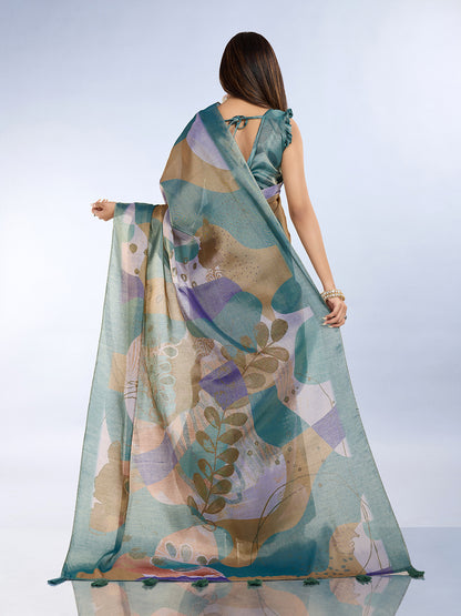 premium Design LInen Cotton Saree