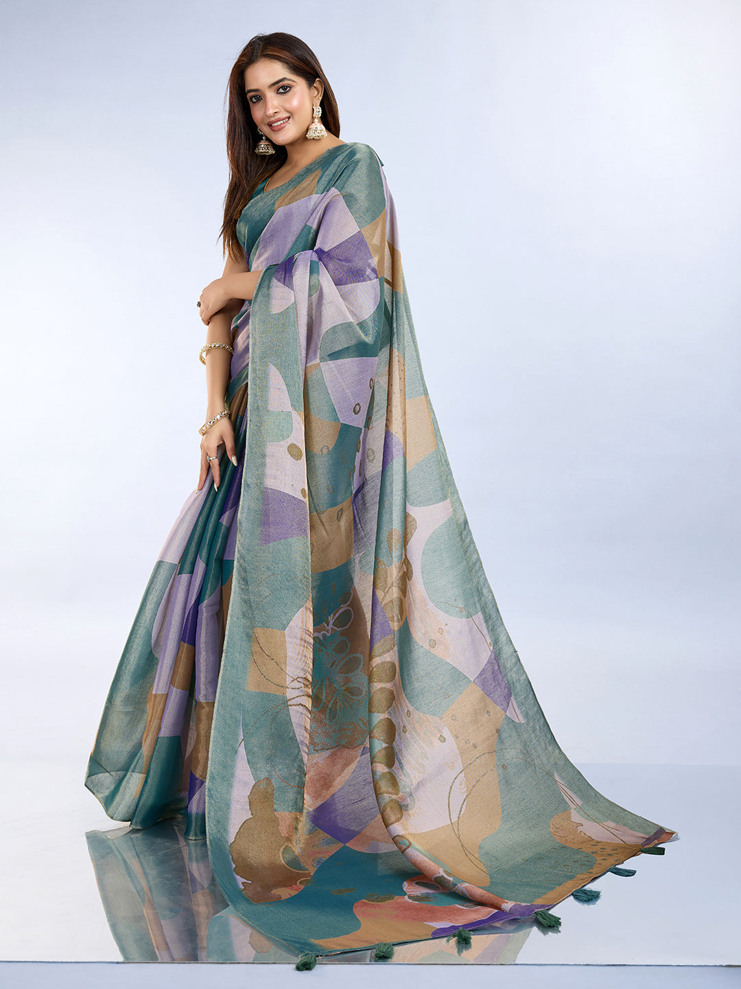 premium Design LInen Cotton Saree