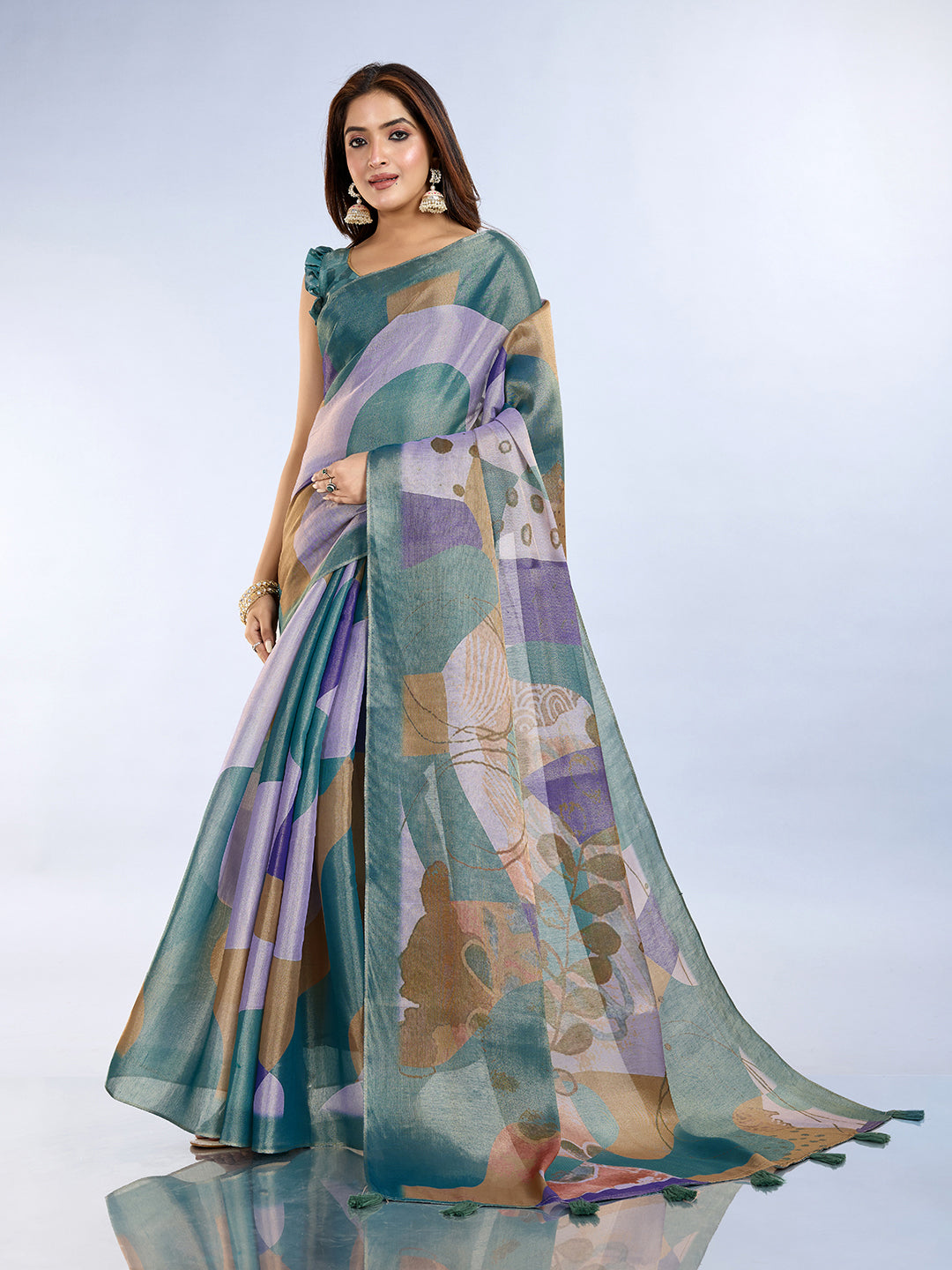 premium Design LInen Cotton Saree