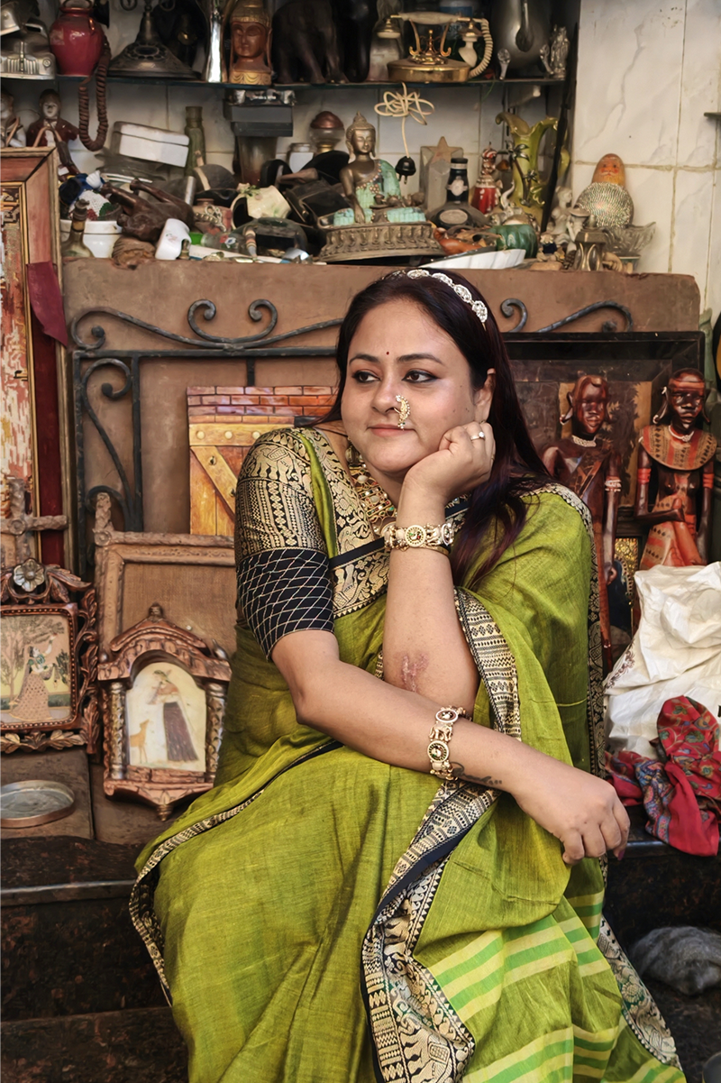 Rajwadi Grace Handloom Narayanpet Cotton Saree