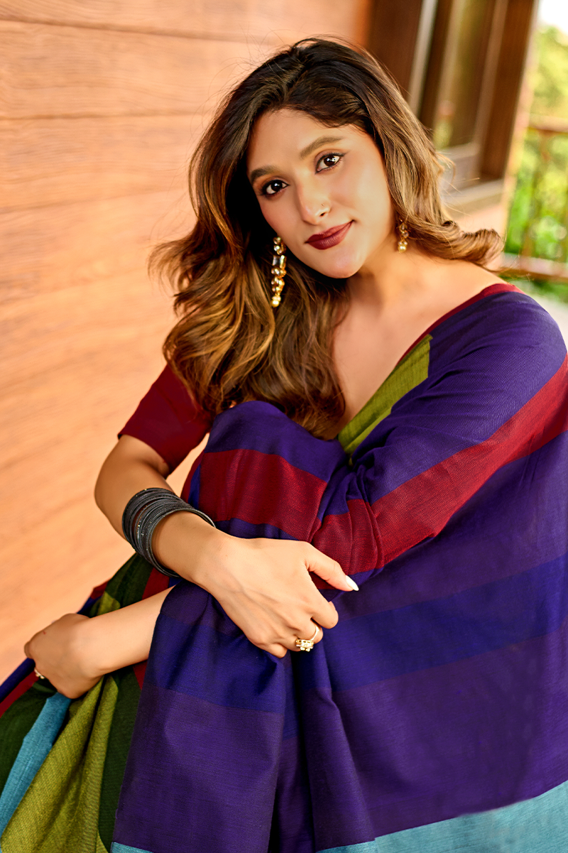 Nritya Rang Pure Handloom Cotton Saree