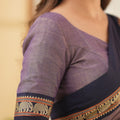 Lavender  Narayanpet Cotton Saree