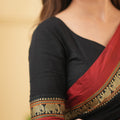 Black Color Narayanpet Cotton Saree