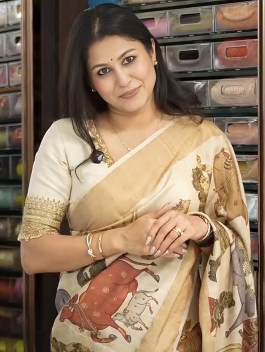 Premium Design LInen Cotton Saree