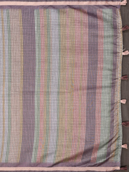 Premium Design LInen Cotton Saree