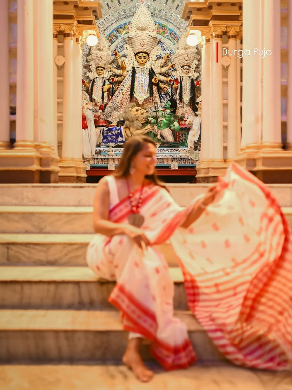 Soft Linen CottonSilk Saree