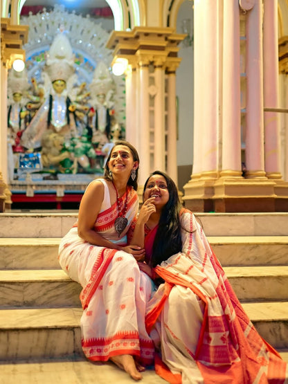 Soft Linen CottonSilk Saree