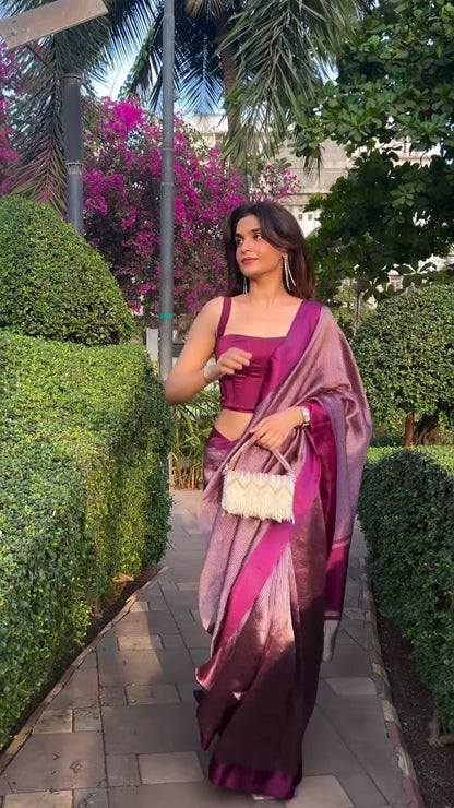 BANARASI SOFT SILK SAREE